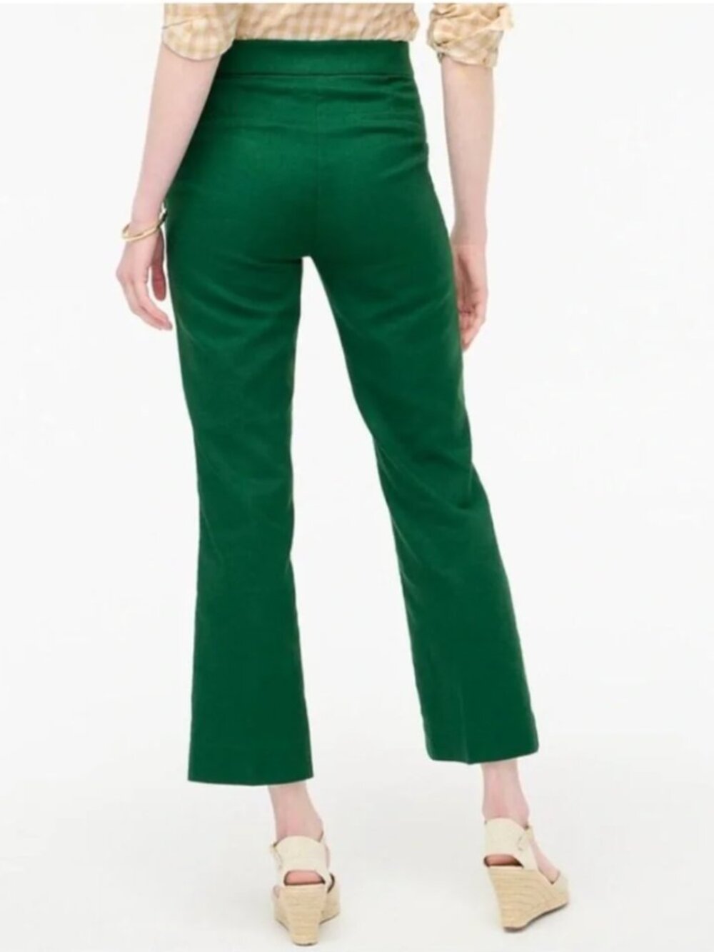 IN 10 TALL - NWT J Crew Kelsey Pant in gorgeous green